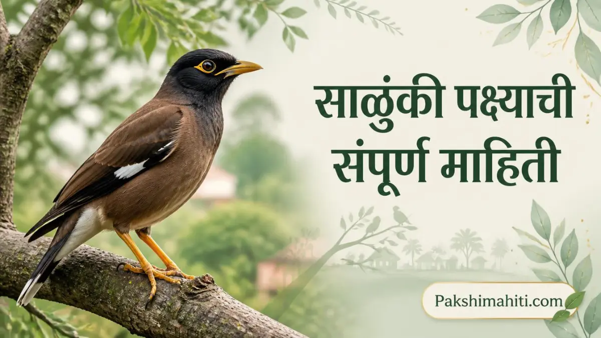 साळुंकी पक्ष्याची संपूर्ण माहिती